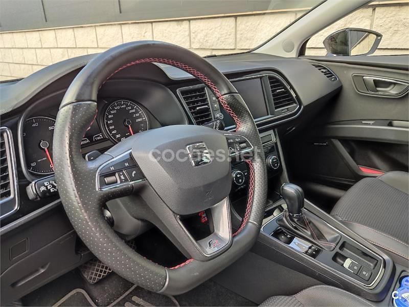 Granate Usado 2017 Seat Leon FR Berlina | 11.300 € (Buen precio) - Imagen 1/4