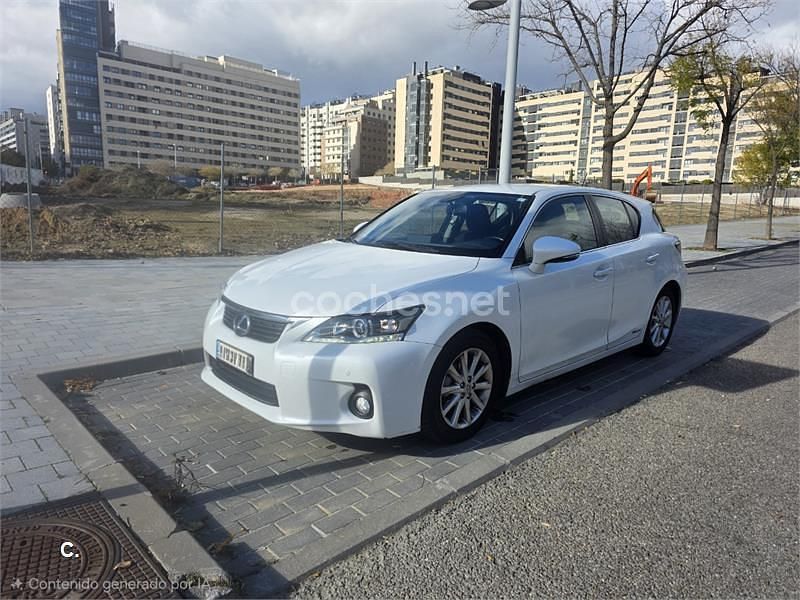 Blanco Usado 2013 Lexus CT200h Berlina | 12.650 € (Precio justo) - Imagen 1/4