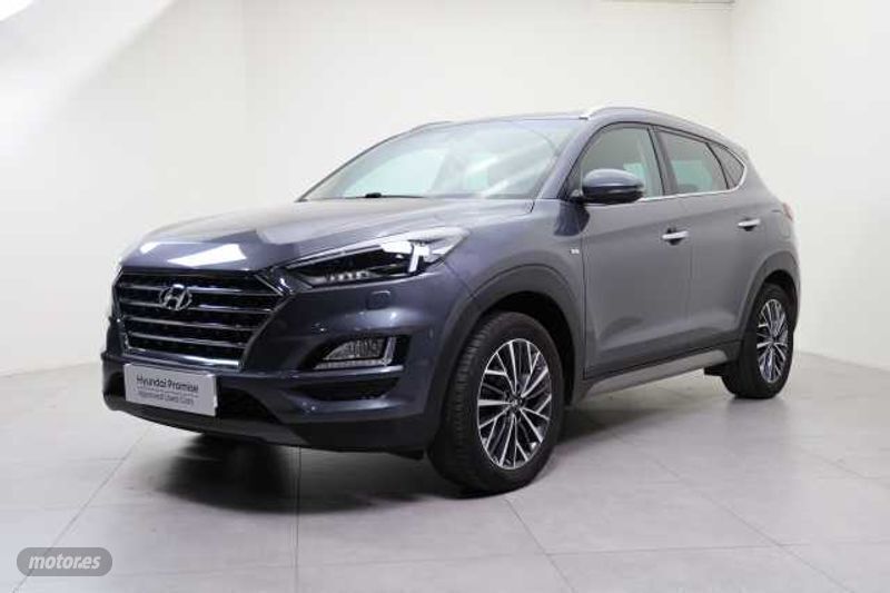 Azul Usado 2019 Hyundai Tucson SUV | 22.990 € (Caro) - Imagen 1/4