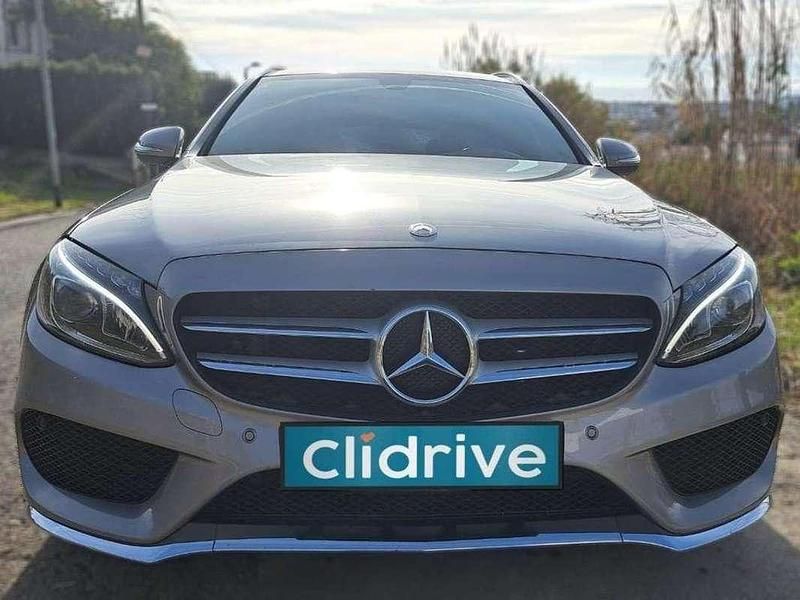 Usado Mercedes C220 170 CV (125 kW) 2015 Gris Familiar