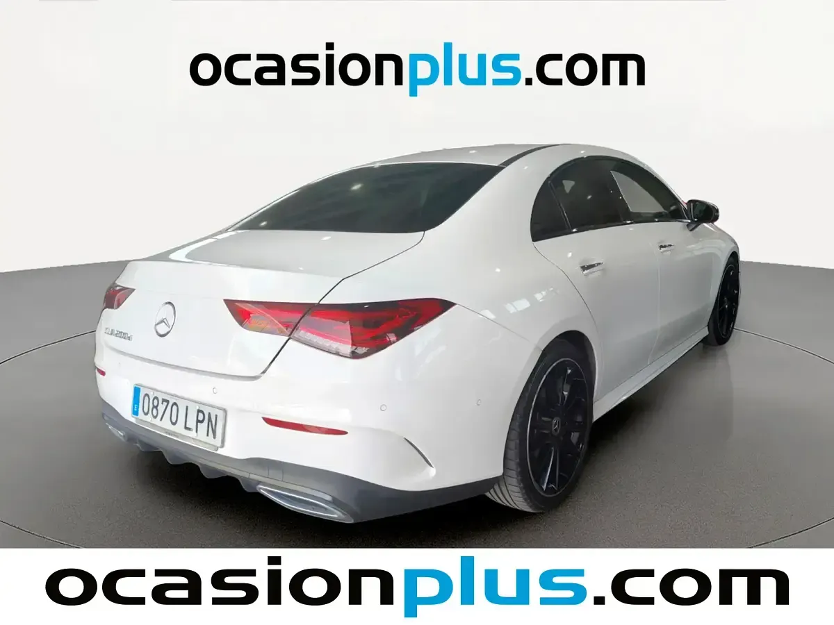Usado Mercedes CLA200 150 CV (110 kW) 2021 Blanco Coupe