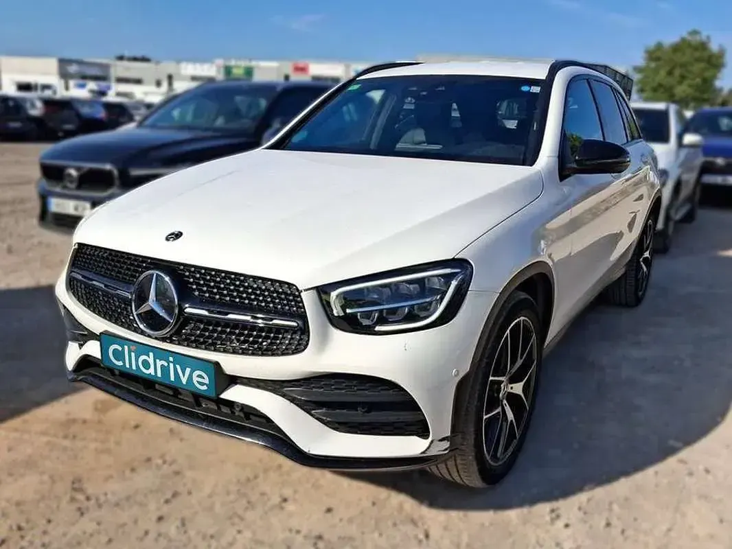 Usado Mercedes GLC220 170 CV (125 kW) 2019 Blanco SUV