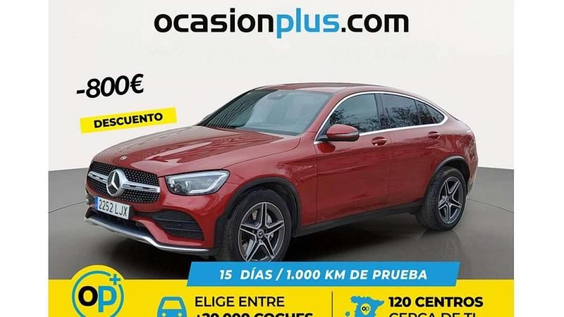 Rojo Usado 2020 Mercedes GLC220 Coupe | 35.000 € (Super precio) - Imagen 1/4