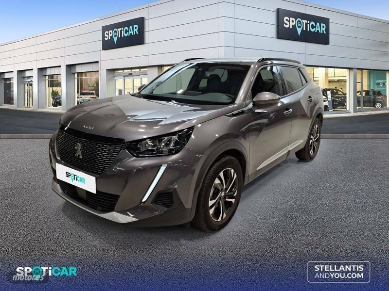 Gris Usado 2021 Peugeot 2008 Allure SUV | 17.900 € (Precio justo) - Imagen 1/4