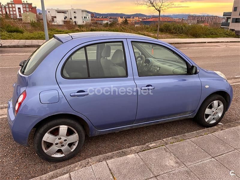 Azul Usado 2005 Nissan Micra Berlina | 3000 € (Precio justo) - Imagen 1/4
