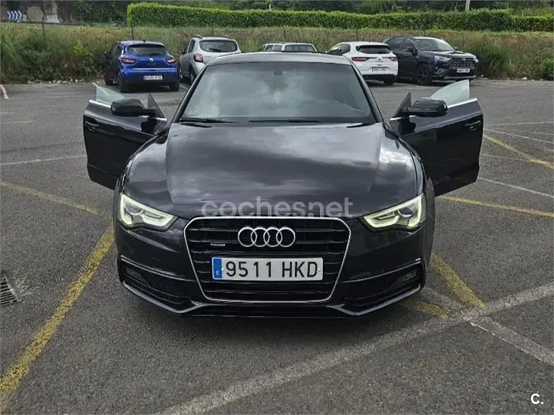 Usado Audi A5 Sportback S-Line 211 CV (155 kW) 2012 Negro Utilitario
