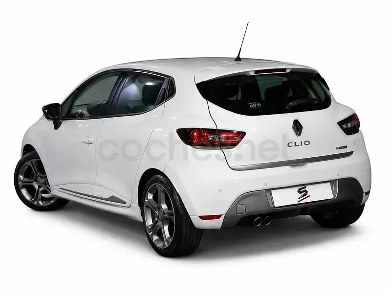 Usado Renault Clio IV GT 120 CV (88 kW) 2015 Blanco Berlina