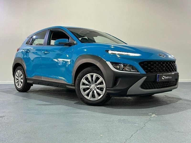 Azul Usado 2021 Hyundai Kona SUV | 16.499 € (Precio justo) - Imagen 1/4