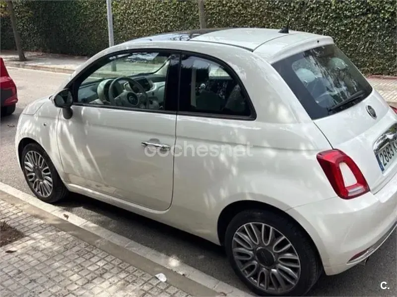 Usado Fiat 500 Lounge 69 CV (50 kW) 2018 Blanco Berlina