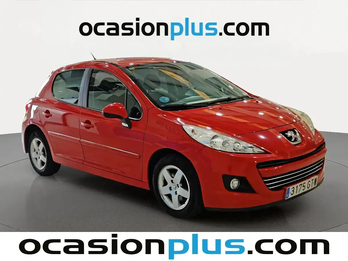 Usado Peugeot 207 Sport 95 CV (69 kW) 2010 Rojo