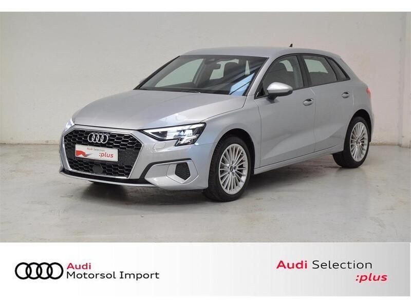 Plateado Usado 2022 Audi A3 Sportback Advanced Plus Berlina | 28.900 € (Caro) - Imagen 1/4
