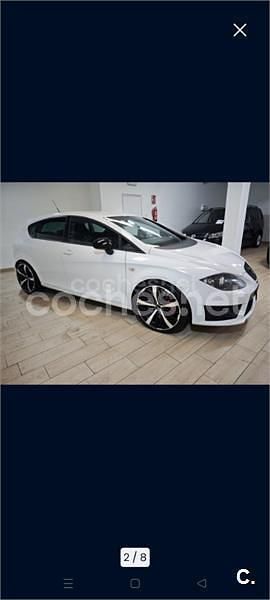 Usado Seat Leon CUPRA 265 CV (194 kW) 2010 Blanco Berlina