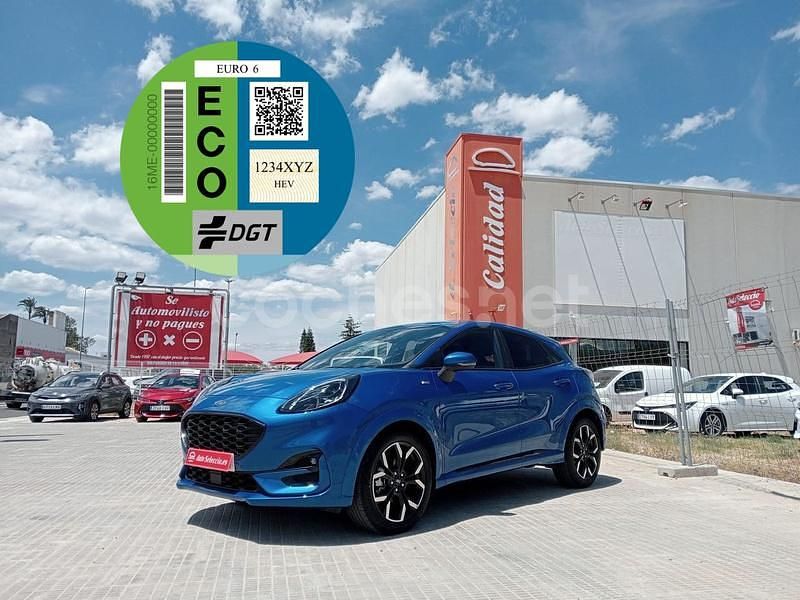 Azul Usado 2024 Ford Puma ST-Line X SUV | 21.500 € (Precio justo) - Imagen 1/4