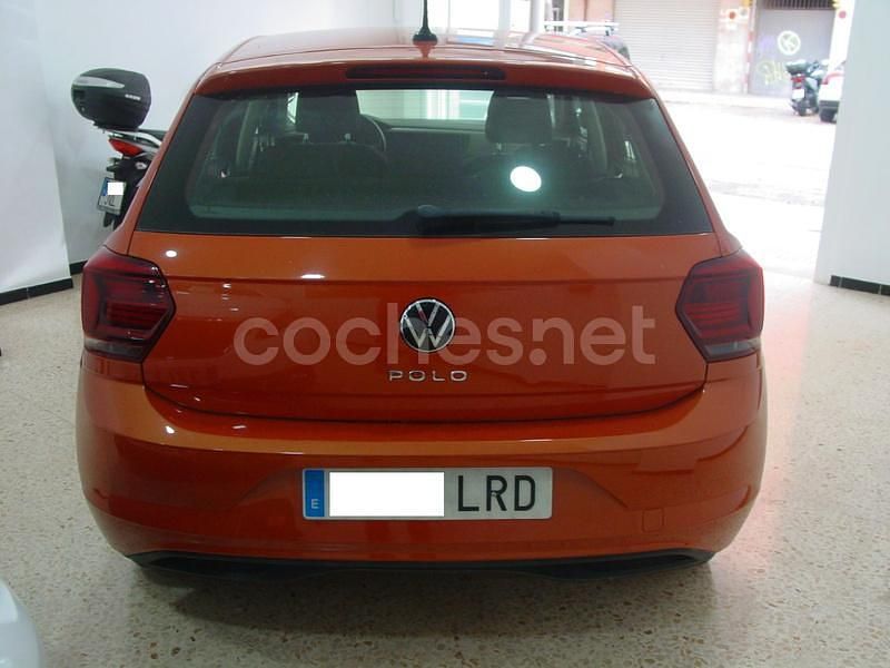 Begagnad VW Polo Advance 95 HK (69 kW) 2021 Orange Halvkombi