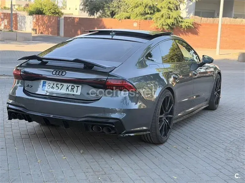 Usado Audi A7 Sportback Design 286 CV (210 kW) 2019 Gris / plata Utilitario