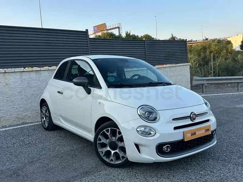 Usado Fiat 500 S 69 CV (50 kW) 2017 Blanco Berlina