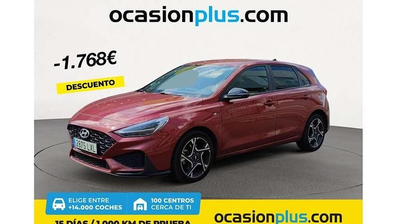 Rojo Usado 2022 Hyundai i30 N Line Utilitario | 16.900 € (Precio justo) - Imagen 1/4