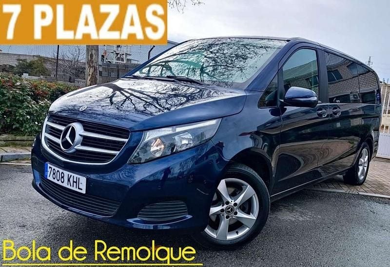 Azul Usado 2018 Mercedes V220 Monovolumen | 36.000 € (Buen precio) - Imagen 1/4