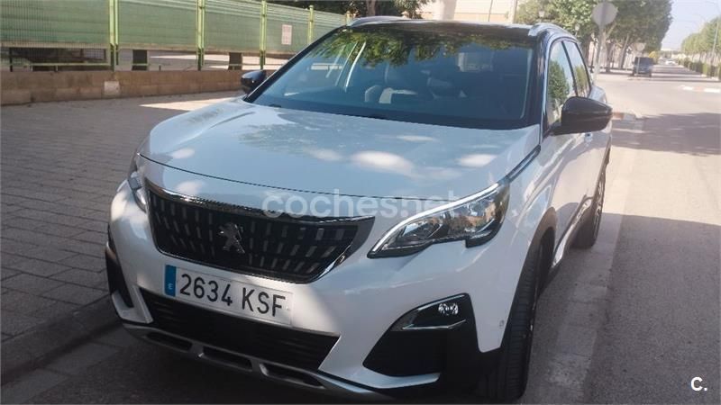 Blanco Usado 2019 Peugeot 3008 GT-line SUV | 15.800 € (Precio justo) - Imagen 1/4