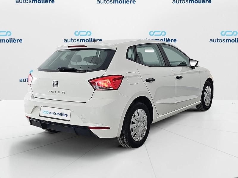 Usado Seat Ibiza Reference 80 CV (58 kW) 2019 Blanco Berlina