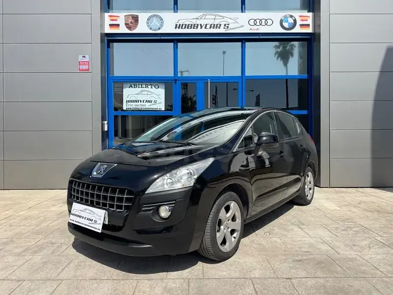 Usado Peugeot 3008 Access 112 CV (82 kW) 2011 Negro Familiar