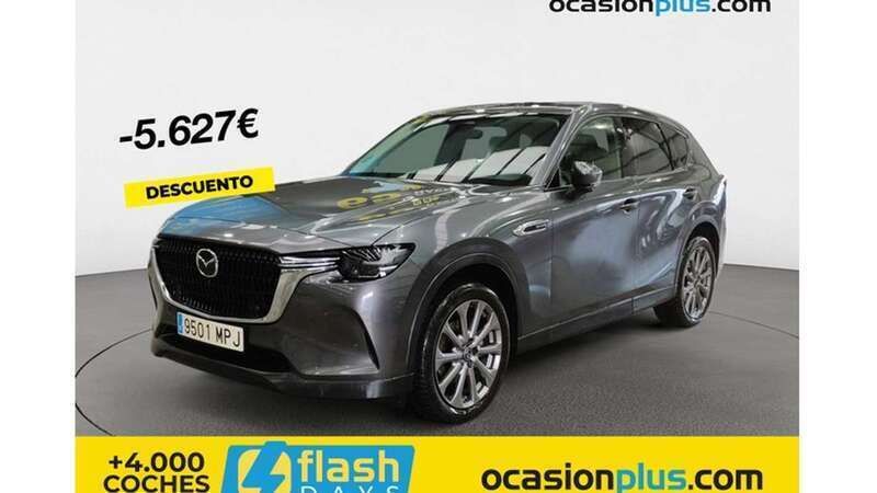 Gris Usado 2024 Mazda CX-60 Exclusive-Line SUV | 38.591 € (Super precio) - Imagen 1/4