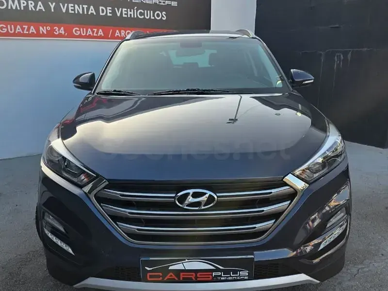 Usado Hyundai Tucson 131 CV (96 kW) 2018 Azul SUV