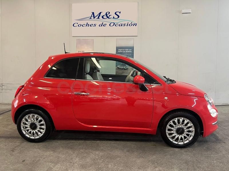 Usado Fiat 500 Lounge 69 CV (50 kW) 2018 Rojo Berlina
