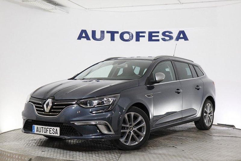 Gris Usado 2018 Renault Mégane GT Line GT-Line Familiar | 12.950 € (Precio justo) - Imagen 1/4