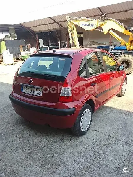 Usado Citroën C3 Exclusive 70 CV (51 kW) 2006 Granate Berlina