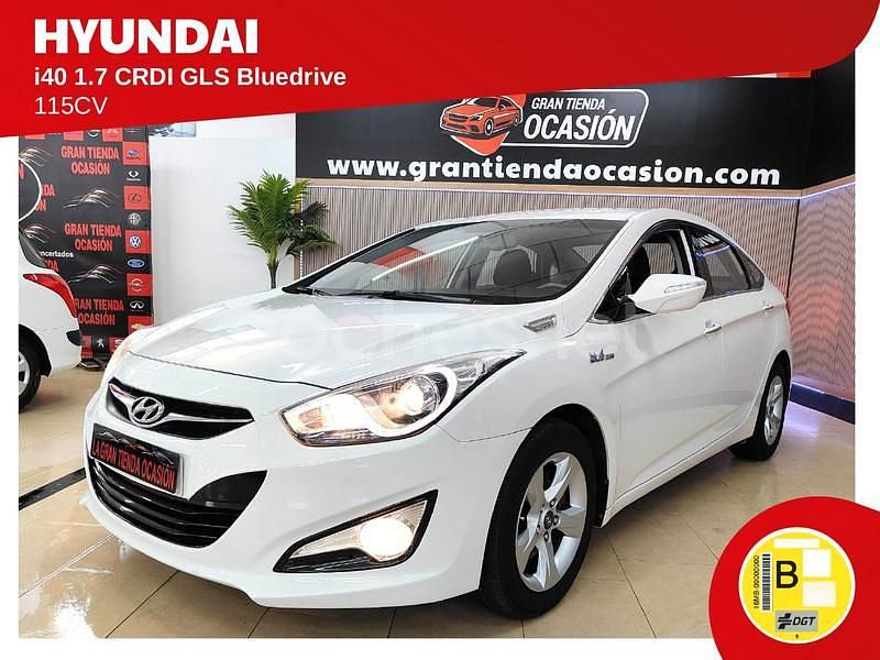 Blanco Usado 2012 Hyundai i40 GLS Berlina | 7980 € (Un poco caro) - Imagen 1/4