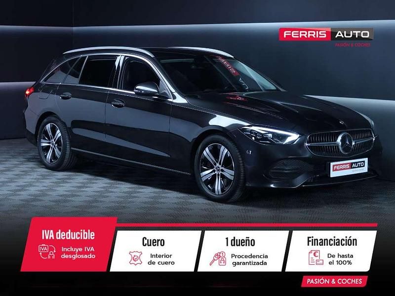 Usado Mercedes C200 163 CV (119 kW) 2022 Negro Familiar