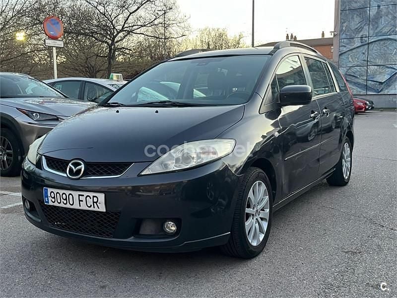 Usado Mazda 5 Active 110 CV (80 kW) 2006 Negro Monovolumen