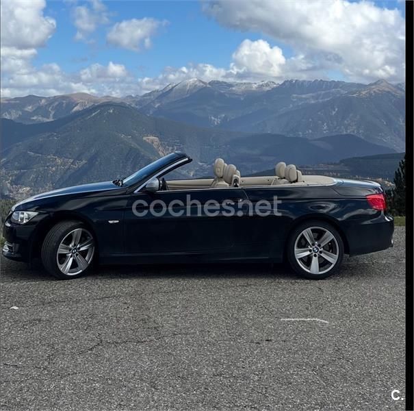 Negro Usado 2012 BMW 335 Cabriolet Descapotable | 23.000 € (Precio justo) - Imagen 1/4