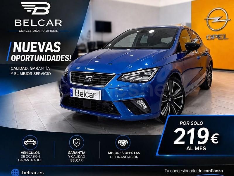 Usado Seat Ibiza FR 115 CV (84 kW) 2025 Azul Utilitario