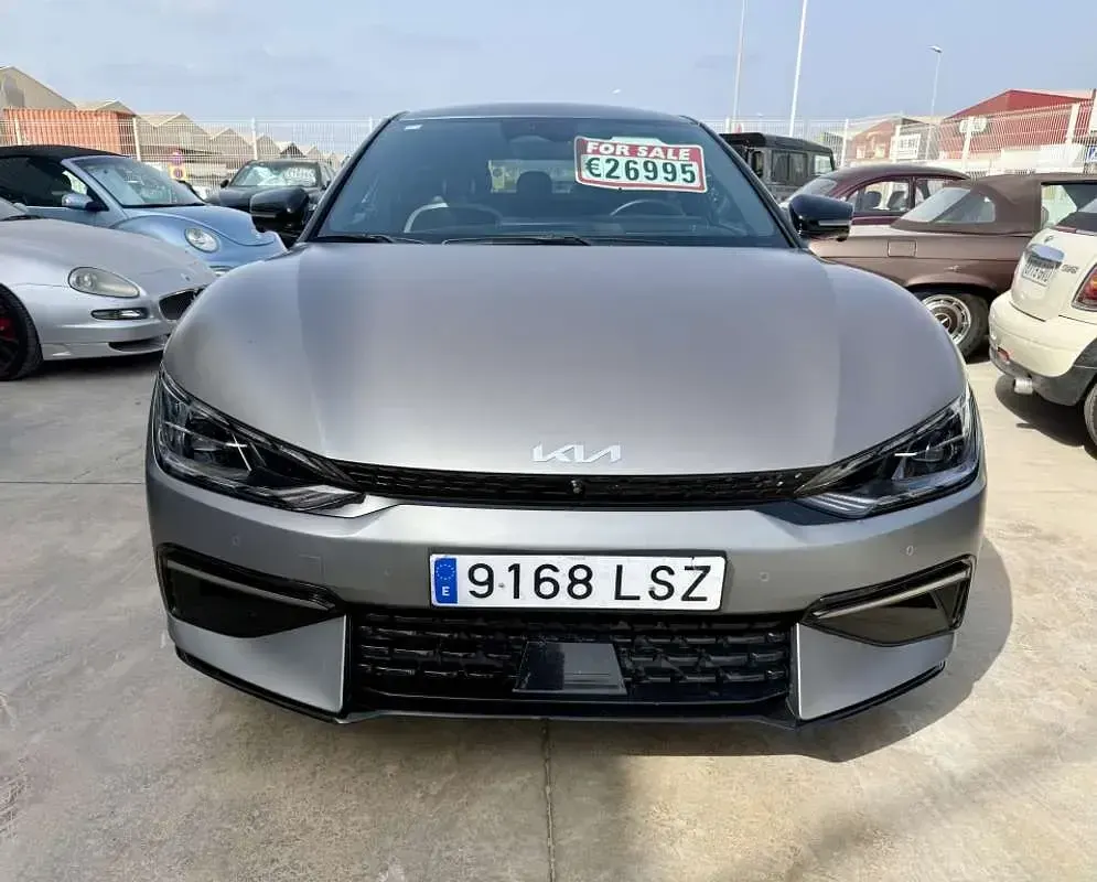 Usado Kia EV6 GT-Line 239 kW (325 CV) 2021 Gris SUV