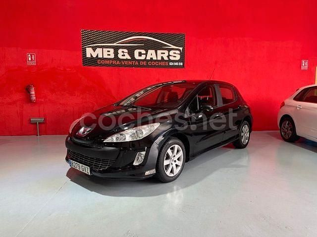 Usado Peugeot 308 110 CV (80 kW) 2010 Negro Berlina