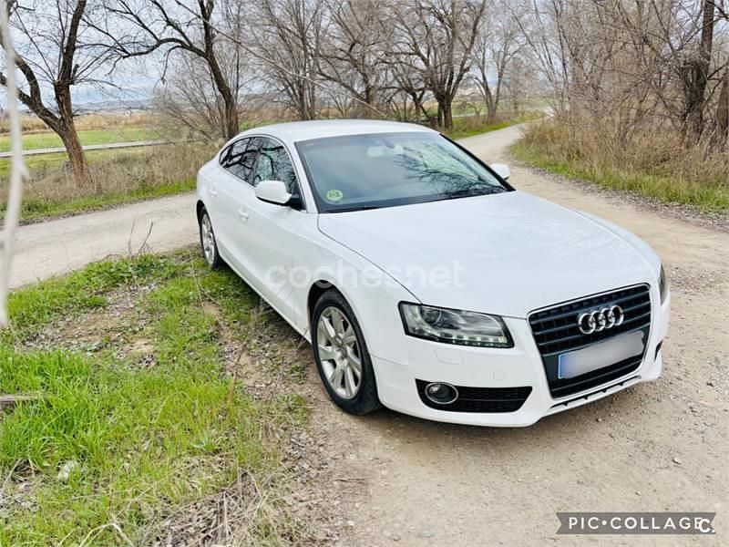 Usado Audi A5 Sportback 170 CV (125 kW) 2011 Blanco Utilitario