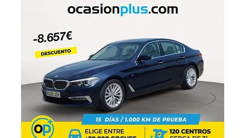 Usado BMW 540 340 CV (250 kW) 2017 Azul Berlina