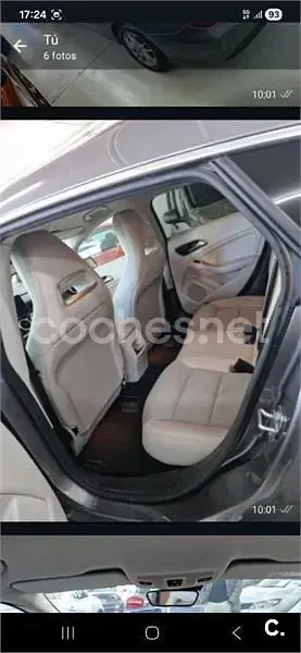 Usado Mercedes CLA180 Shooting Brake 122 CV (89 kW) 2018 Gris / plata Familiar