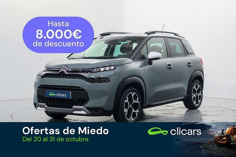 Gris Usado 2021 Citroën C3 Aircross PureTech SUV | 13.190 € (Precio justo) - Imagen 1/4