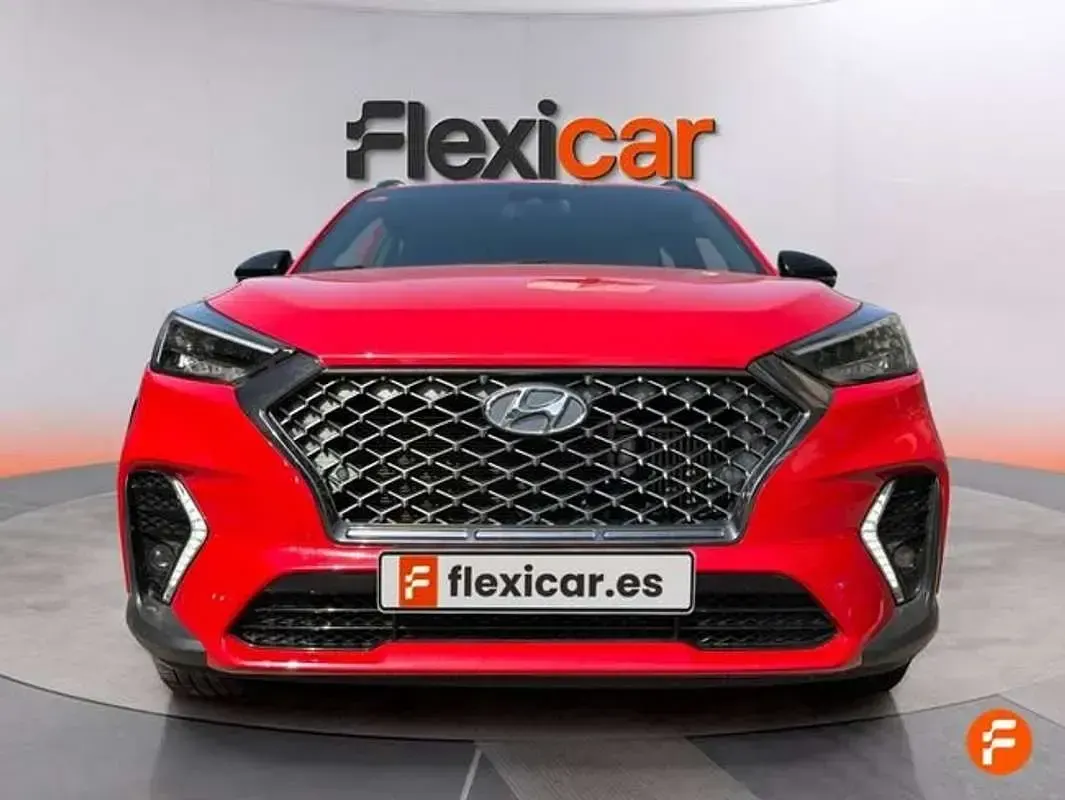 Usado Hyundai Tucson N Line 136 CV (100 kW) 2019 Rojo SUV