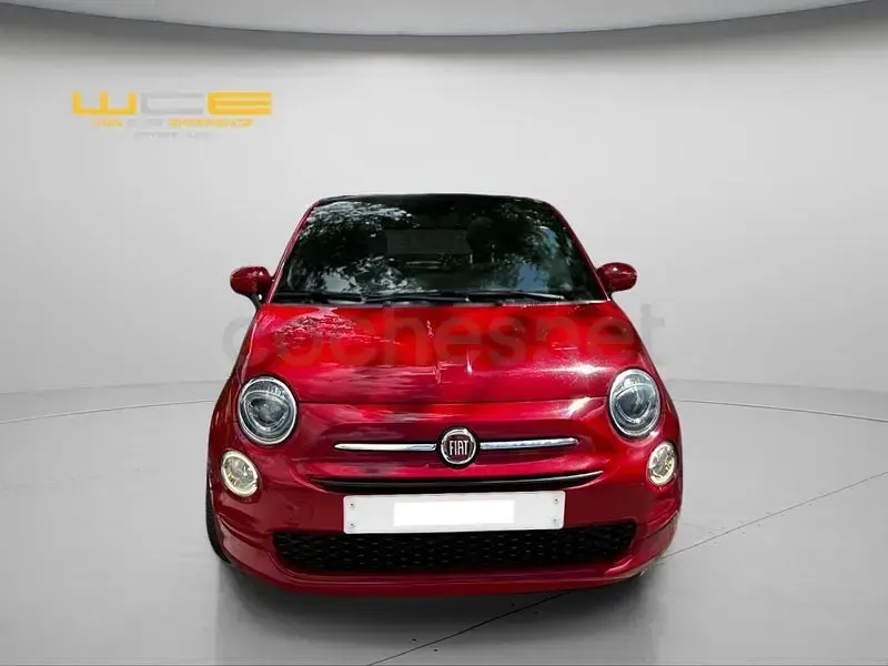 Usado Fiat 500C Club 70 CV (51 kW) 2023 Rojo Descapotable