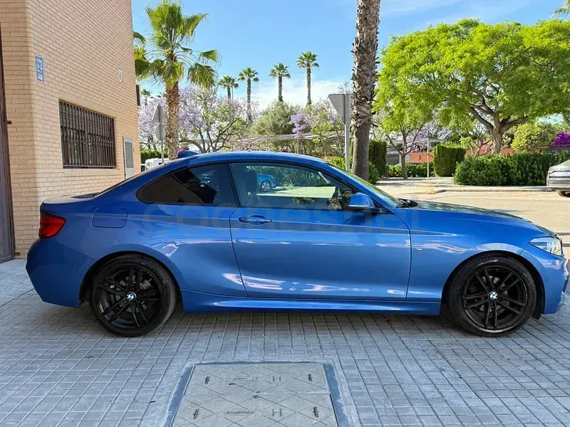 Usado BMW 218 136 CV (100 kW) 2018 Azul Coupe