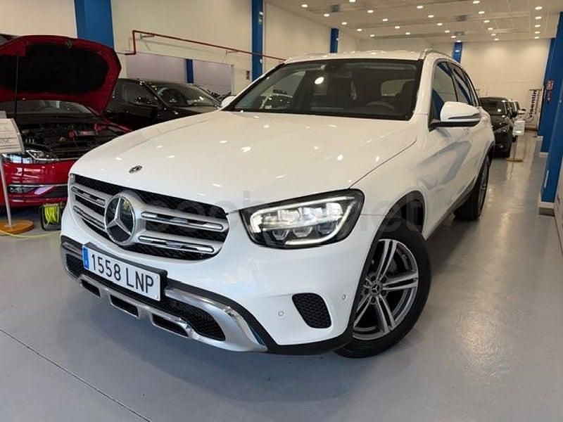 Usado Mercedes GLC220 194 CV (142 kW) 2021 Blanco SUV