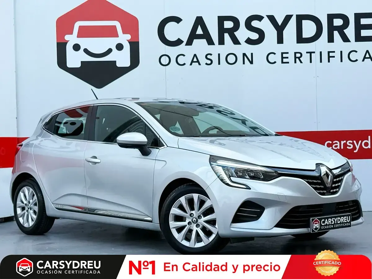 Usado Renault Clio V Zen 90 CV (66 kW) 2021 Gris / plata Berlina