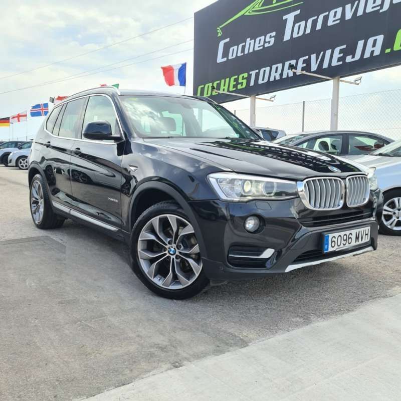 Negro Usado 2015 BMW X3 SUV | 17.900 € (Caro) - Imagen 1/4