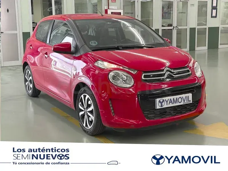 Usado Citroën C1 72 CV (52 kW) 2019 Rojo Utilitario