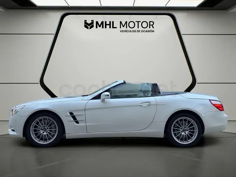 Usado Mercedes SL500 435 CV (319 kW) 2013 Blanco Descapotable