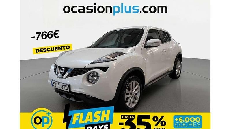 Usado Nissan Juke Acenta 116 CV (85 kW) 2017 Blanco SUV